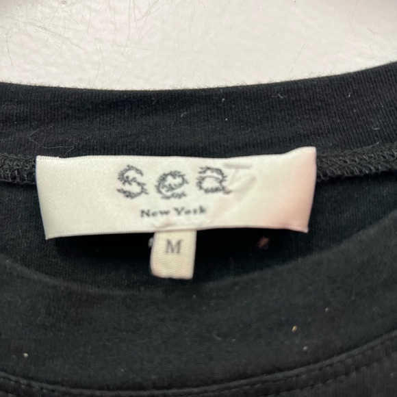 Sea New York Women’s Nadia Taffeta Combo Dress Black Sz M - Picture 5 of 6